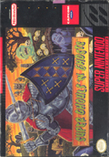 Super Ghouls N Ghosts SNES cover