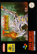 Super Turrican SNES cover