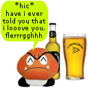 Wii gets some drunken love